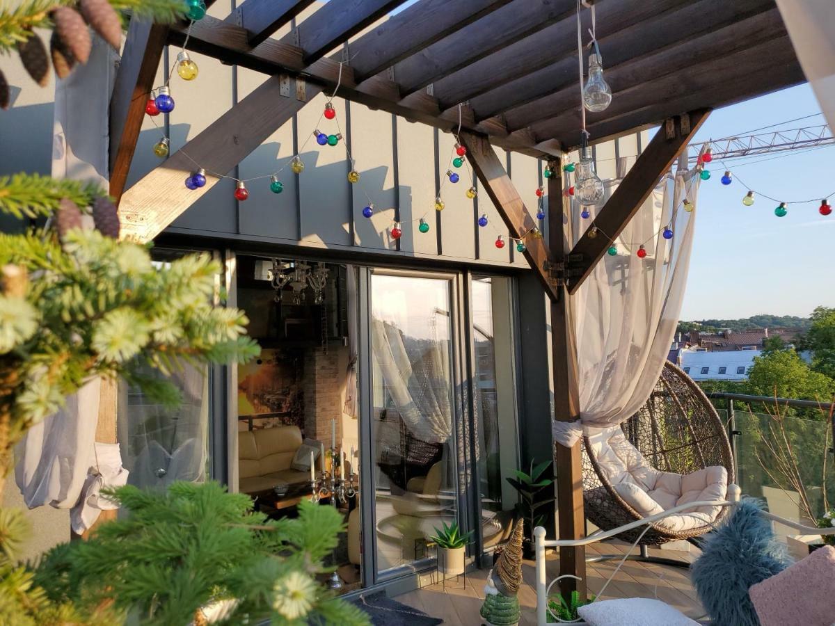Apart-Terrace On Baker Street Lviv Exterior photo