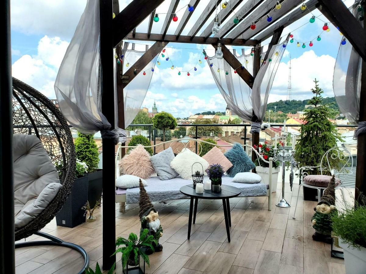 Apart-Terrace On Baker Street Lviv Exterior photo